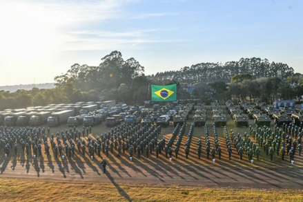 Capa da notícia: Militares brasileiros atingem segundo maior nível de sistema de prontidão da ONU
