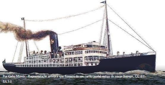 Capa da notícia: O Trágico Torpedeamento do Itapagé em Alagoas: Um episódio marcante da Segunda Guerra Mundial