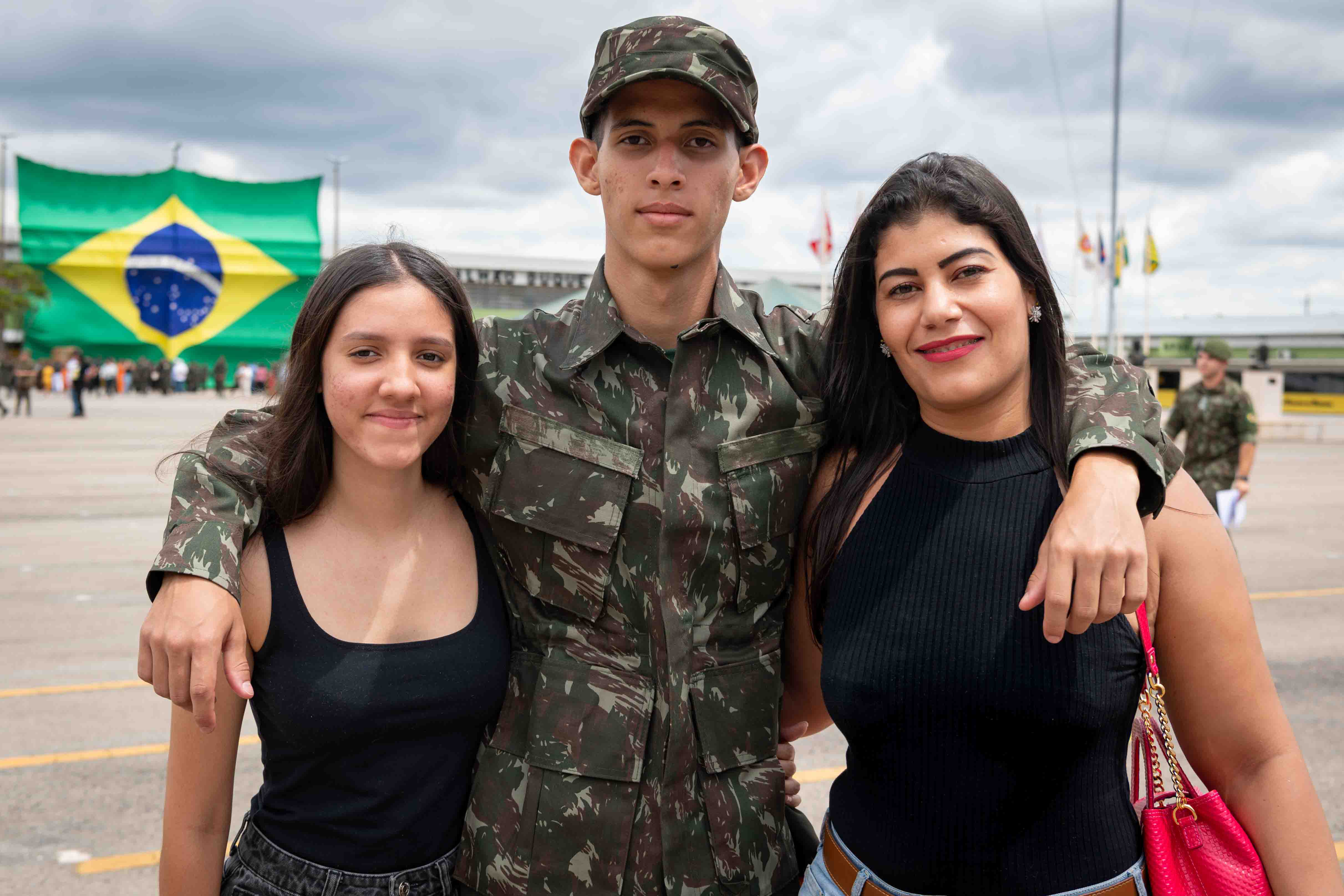 Giovani Henrique Santos e família